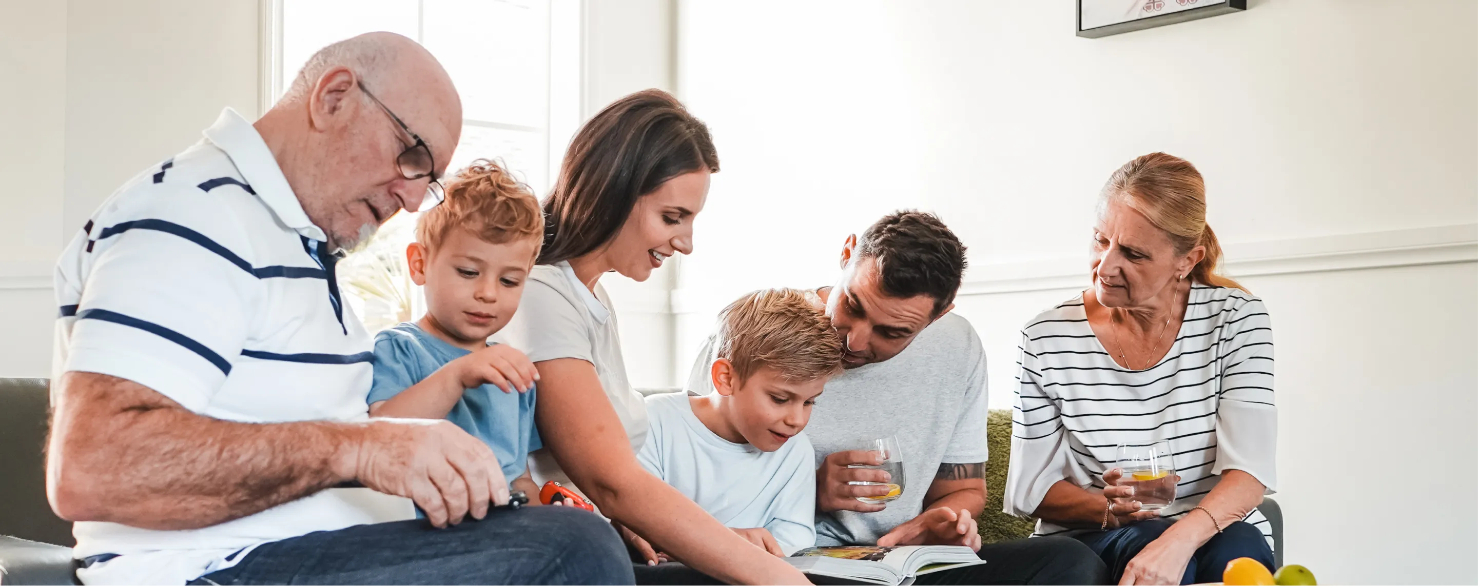 OneWater service team with customer